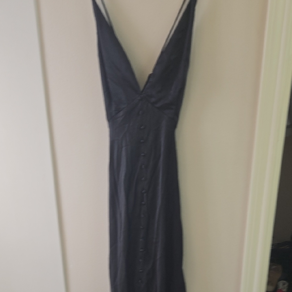 Hello Molly Black Strapless Dress